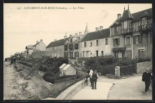 AK Langrune-sur-Mer, Les Villas, Villen am Strand