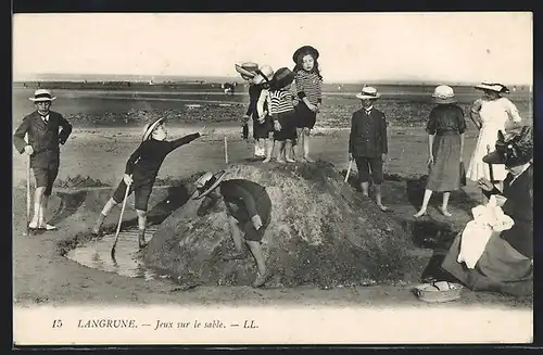 AK Langrune-sur-Mer, Jeux sur le sable