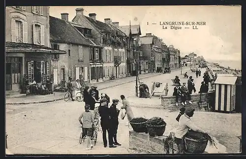 AK Langrune-sur-Mer, La Digue