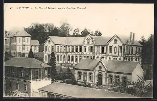 AK Lisieux, Le Nouvel Hopital, Le Pavillon Central
