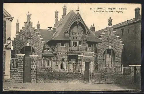 AK Lisieux, Hopital - Hospice, Le Pavillon Stillman (Facade)