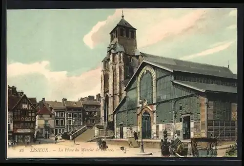 AK Lisieux, La Place du Marché de Beurre