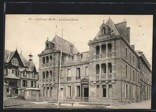 AK Lion-sur-Mer, Le Grand Hotel