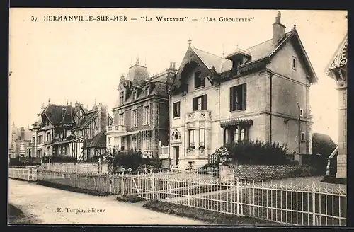 AK Hermanville-sur-Mer, La Walkyrie, Les Girouettes