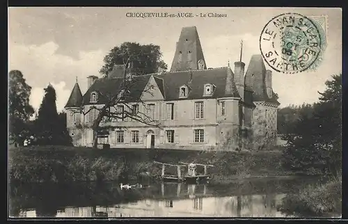 AK Cirqueville-en-Auge, Le Chateau