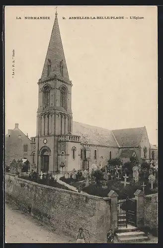 AK Asnelles-la-Belle-Plage, L`Eglise