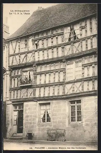 AK Falaise, Ancienne Maison rue des Cordeliers