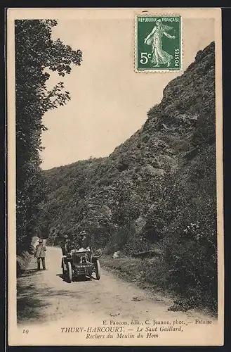 AK Thury-Harcourt, Le Saut Gaillard, Rochers du Moulin du Hom