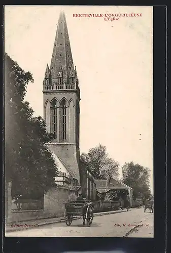 AK Bretteville-L`Orgueilleuse, L`Eglise