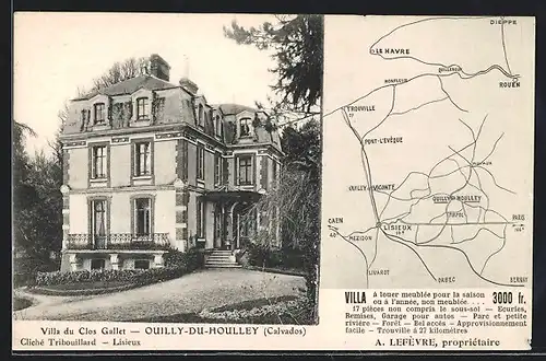 AK Ouilly-du-Houlley, Villa du Clos Gallet