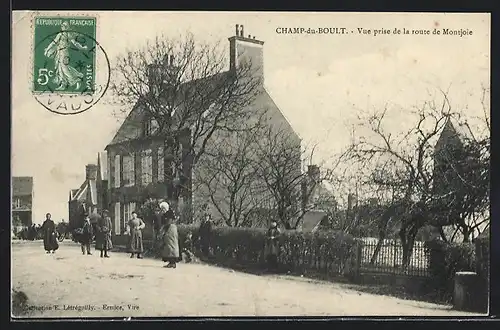 AK Champ-du-Boult, Vue prise de la route de Montjoie