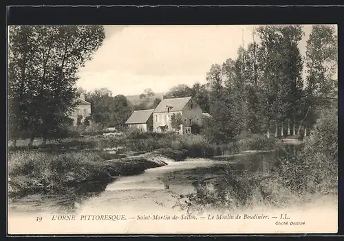 AK Saint-Martin-de-Sallen, Le Moulin de Boudinier