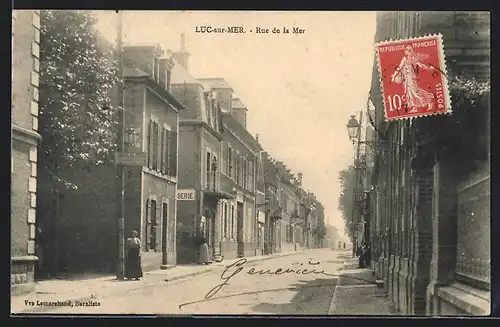 AK Luc-sur-Mer, Rue de la Mer