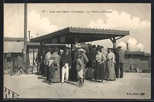 AK Luc-sur-Mer, la Pierre à Poisson