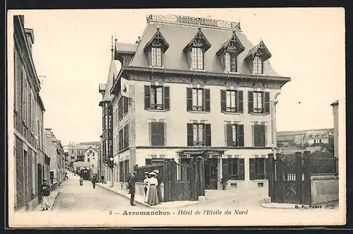 AK Arromanches, Hôtel de l`Etoile du Nord