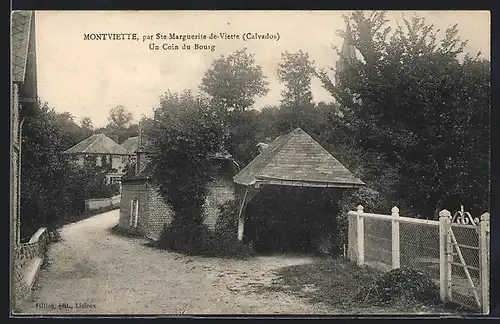 AK Monteviette par Ste-Marguerite-de-Viette, Un Coin du Bourg