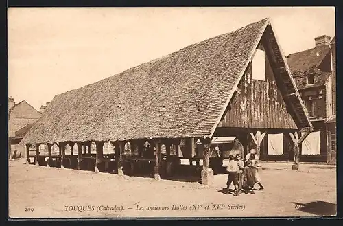 AK Touques, Les anciennes Halles
