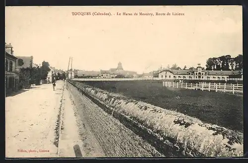 AK Touques, Le Haras de Meautry, Route de Lisieux