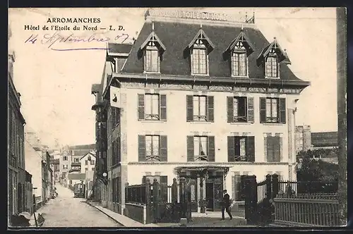 AK Arromanches, Hotel de l'Etoile du Nord