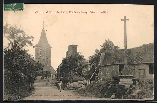 AK Clinchamps, Entrée du Bourg, Vieux Cimetière