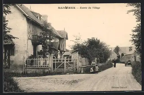 AK Manvieux, Entrée du Village