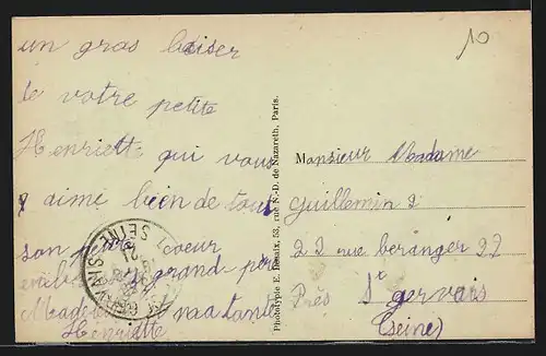 AK Luc-sur-Mer, rue de la Mer