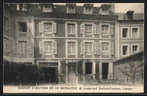 AK Lisieux, Maison d`Oeuvres et de Retraites, 48 boulevard Herbet-Fournet
