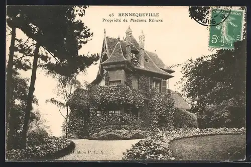 AK Hennequeville, Propriété de Madame Réjane