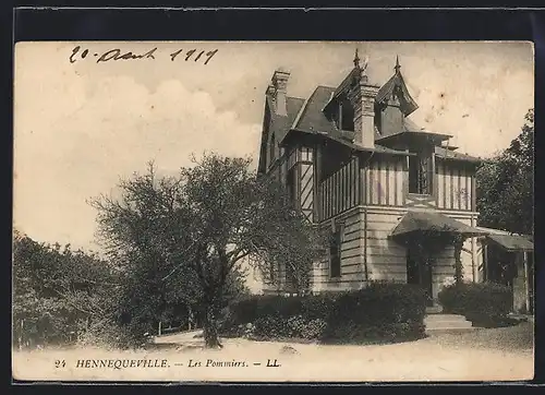 AK Hennequeville, Les Pommiers