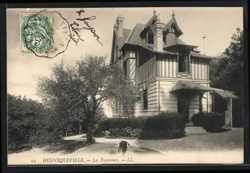 AK Hennequeville, Les Pommiers