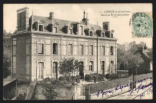 AK Lisieux, Mairie et Ecole Saint-Desir