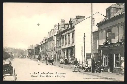 AK Le Calvaire, Quartier Saint-Clair