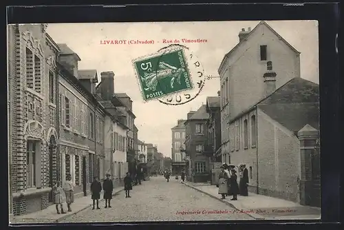 AK Livarot, Rue de Viemoutiers