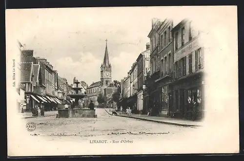 AK Livarot, Rue d`Orbec