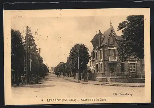 AK Livarot, Avenue de la Gare
