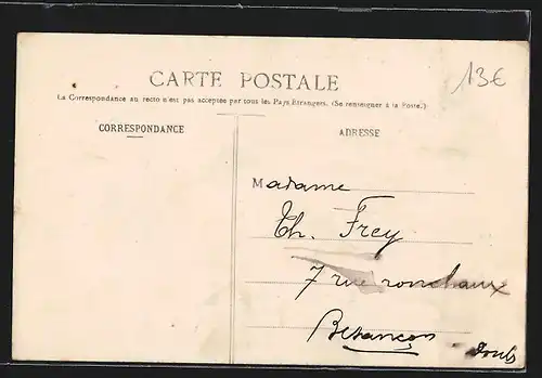 AK Livarot, Postes et Télégraphes