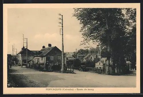 AK Fervaques, Entree du bourg