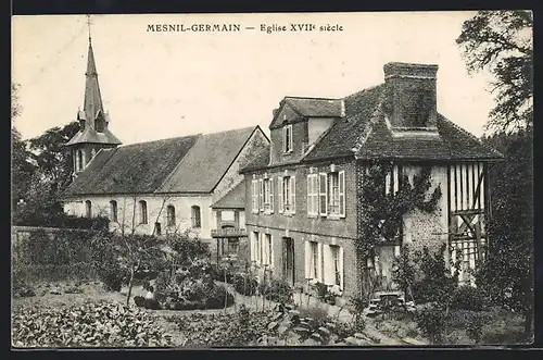AK Mesnil-Germain, Eglise XVIIe siècle