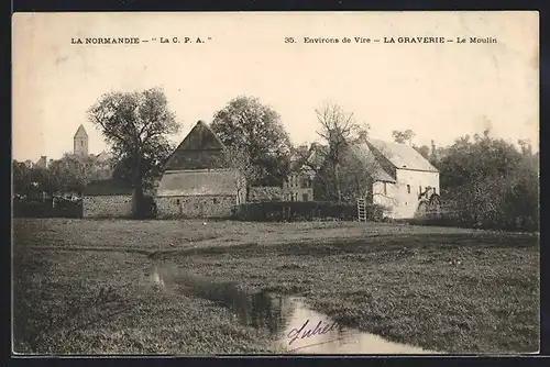 AK La Graverie, Le Moulin