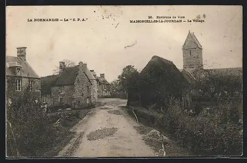 AK Maisoncelles-la-Jourdan, Le Village