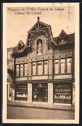 AK Lisieux, Magasins de l`Office Central, Editeur du Carmel