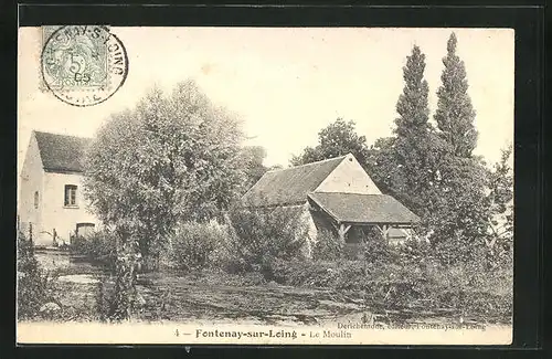 AK Fontenay-sur-Loing, le Moulin