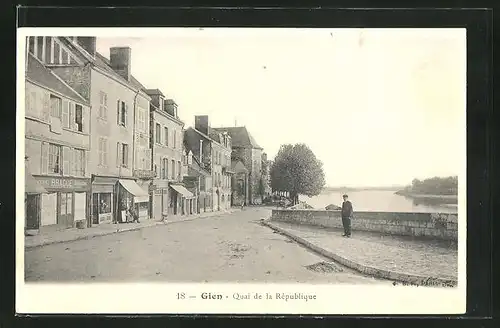 AK Gien, Quai de la Republique