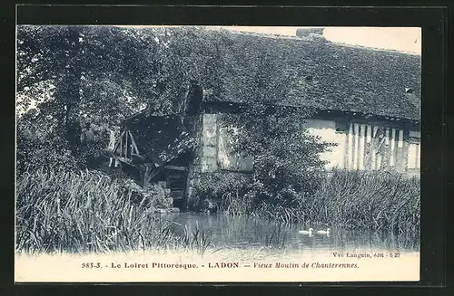 AK Ladon, Vieux Moulin de Chanterennes