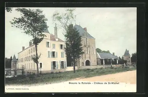 AK Beaune-la-Rolande, Château de St-Michel