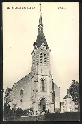 AK Chatillon-sur-Loire, L`Église