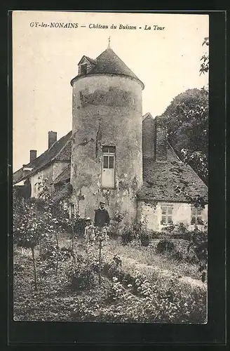 AK Gy-les-Nonains, Château du Buisson, La Tour