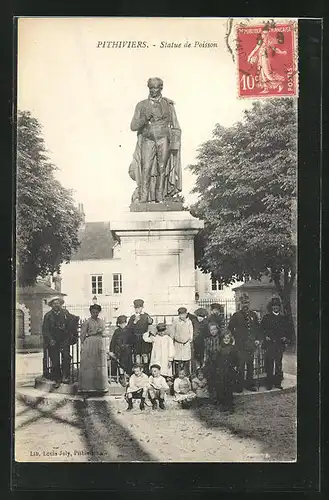 AK Pithiviers, Statue de Poisson