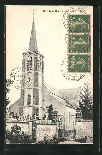 AK Gondreville-la-Franche, l'Eglise