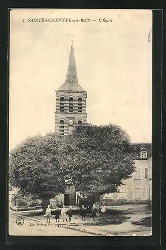 AK Sainte-Genevieve-des-Bois, l'Eglise